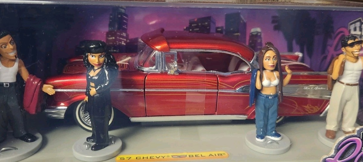 HOMIE Rollerz '57 CHEVYⓇBEL AIRⓇ HOMIE Rollers 57 CHEVY BEL AIR 1/24 Car Playas Club Rare 2005 Jada