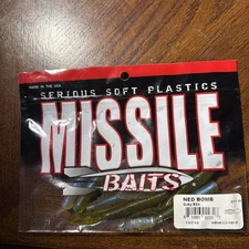 Missile Baits NED Bomb (MBNB325) Goby Bite 10pk