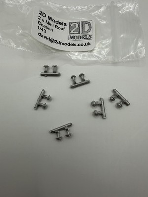 2D Models Dachbake 1/43 passend für Polizei Code 3