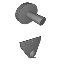 Supporto Bobina Filamento per Armadio IKEA PAX Stampante 3D Storage Kit