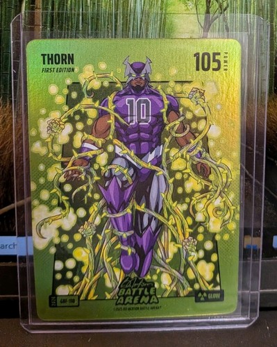 Bo Jackson Battle Arena Thorn Green Glow Battlefoil GBF-118 Demar Derozan Kings
