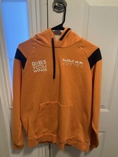RED BULL RACING MAX VERSTAPPEN ORANGE SWEATSHIRT F1 GIVES YOU WINGS - M