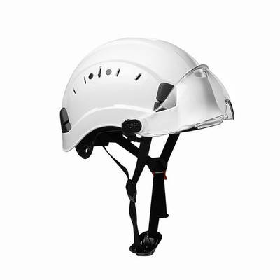 Casco De Seguridad Con Visor Y Suspension De Seis Puntos Para Escalar