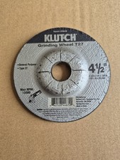 10 Pack - 4-1/2" x 1/4" x 7/8" Black Hawk Grinding Wheel T27 Depressed Center