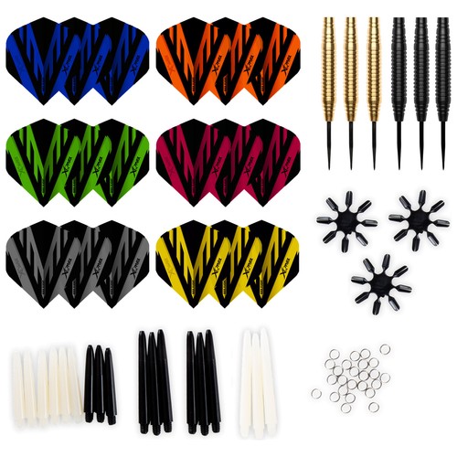 XQ Max Dardos Accesorios Completo Juego Vuelos Deriva Ejes Barriles Junta Tórica - Imagen 3 de 3