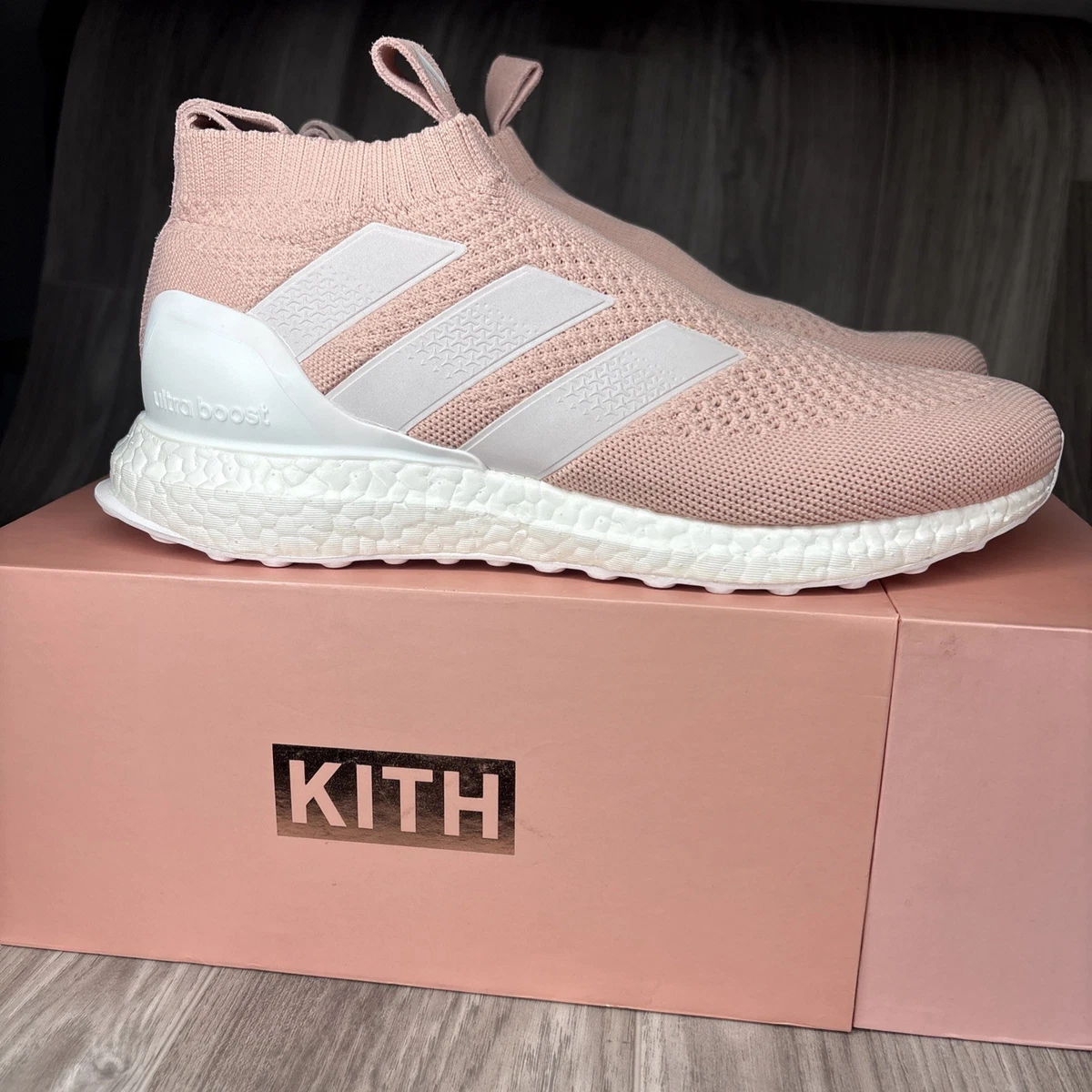 adidas Kith x Ace 16+ PureControl UltraBoost Flamingos for Sale