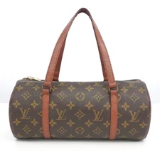 LOUIS VUITTON LV Monogram Papillon 30 M51385 Handbag France Auth #53479A