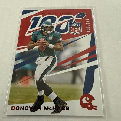 2019 Panini Chronicles NFL 100 Red #76 Donovan McNabb 038/199 Phila Eagles