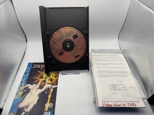 Silpheed (Sega CD, 1993) Complete CIB Registration Card Tested Works
