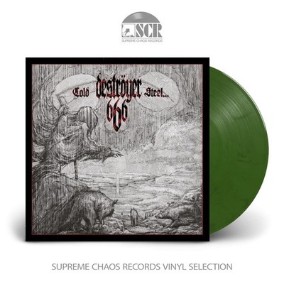 DESTRÖYER 666 - Cold Steel For An Iron Age [SILVER/GREEN LP]