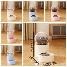 Cat And Dog Water Dispenser Cat Food Fully Automatic Feeder Cat Bowl Grain