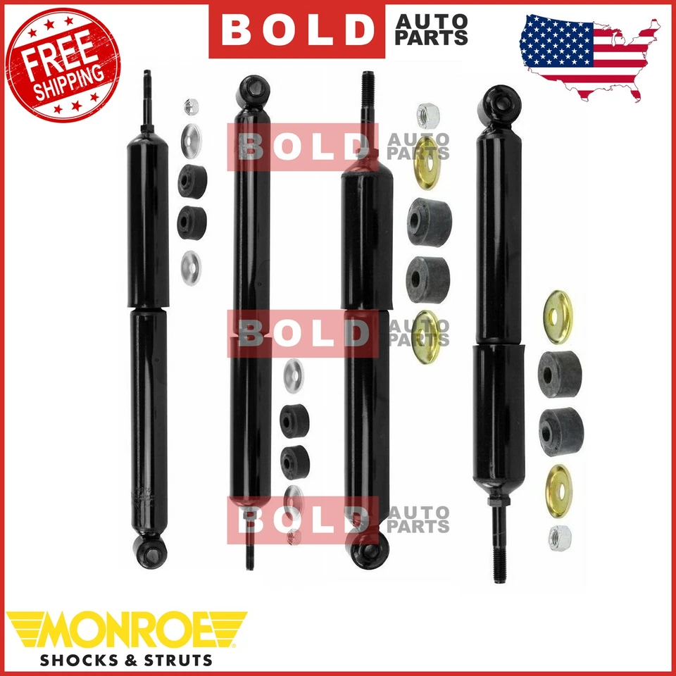 Juego de Amortiguadores Delanteros y Traseros Monroe para Toyota Land Cruiser Lexus LX470 Foto 2 de 4