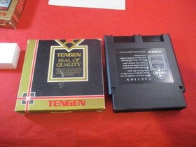 Fantasy Zone (Nintendo NES) Tengen COMPLETE w/ Box manual game WORKS!