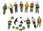 GI JOE ARAH Figures mixed lot  1980s Tiger Force Slaughter' Maruaders