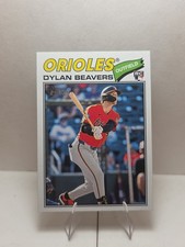Topps Heritage Dylan Beavers #48 Baltimore Orioles Rookie Baseball 2026