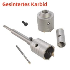 Bohrkrone Dosenbohrer SDS Plus MAX Ø 30/35/40/50/65 mm für Bohrhammer Kernbohrer