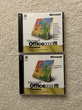 Microsoft Office 2000 Premium 4 CDs With Keys