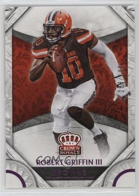 2016 Panini Preferred Retail Crown Royale Pink /199 Robert Griffin III #13 1m22