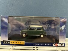 Vanguards Corgi 1:43 Austin Mini Cooper S Mk 1 1275 CC VA02541 Almond Green NEW