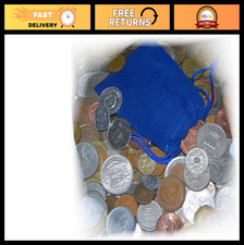 50 World Coin Grab Bag - Assorted Coins Collection for Collectors & Hobbyists
