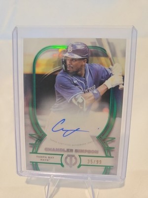Chandler Simpson 2026 Topps Tribute Auto 35/99 #TA-CS1