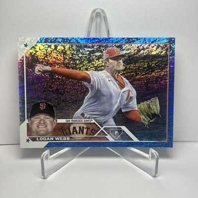 2023 Topps Series 2 #368 Logan Webb Blue Foil 211/999 San Francisco Giants