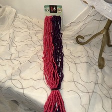 30 Inch Premade Loop Crochet Interlocking, Pink & Purple Hair Extensions