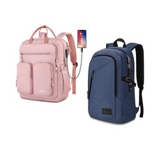Mancro Laptop Backpacks, Business Slim Laptop Backpack, Anti-Theft Water Resi...