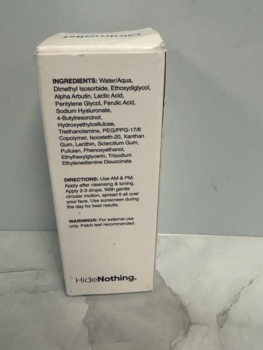 Minimalist Alpha Arbutin 02% Face Serum Dark Spot 1 oz BB 10/25 U50B Exp 05/25 - Picture 2 of 3