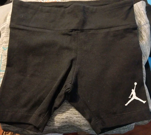 Pantaloncini Jordan neri bambino 6 anni