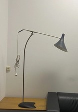 50er Jahre  Messing Stehlampe Stilnovo Ära Italy