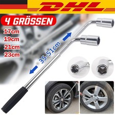Radmutterschlüssel 1/2" 17-19mm + 21-23mm Radschlüssel Teleskop Schlüssel