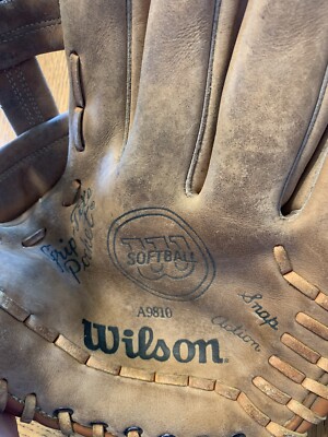 Gant De Softball Wilson A9810 RHT - 13 Pouces, Cuir, Pour Droitier