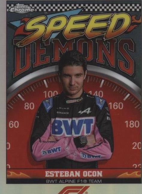 2023 Topps Chrome Formula 1 - Esteban Ocon #SD-EO - 1 of 1