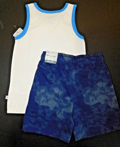 Tommy Bahama Boy's Tank Top & Shorts White Blue SIZE S/5-6 New Graphic Shark NEW - Picture 7 of 7