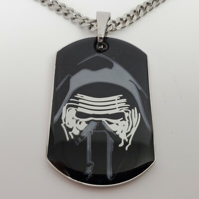 kylo ren dog tag