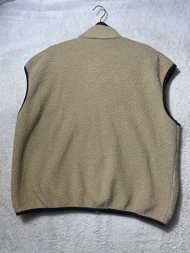 Vintage Mens Eastern Mountain Sports EMS Outdoor Khaki Full Zip Vest Size XL - Picture 8 of 19