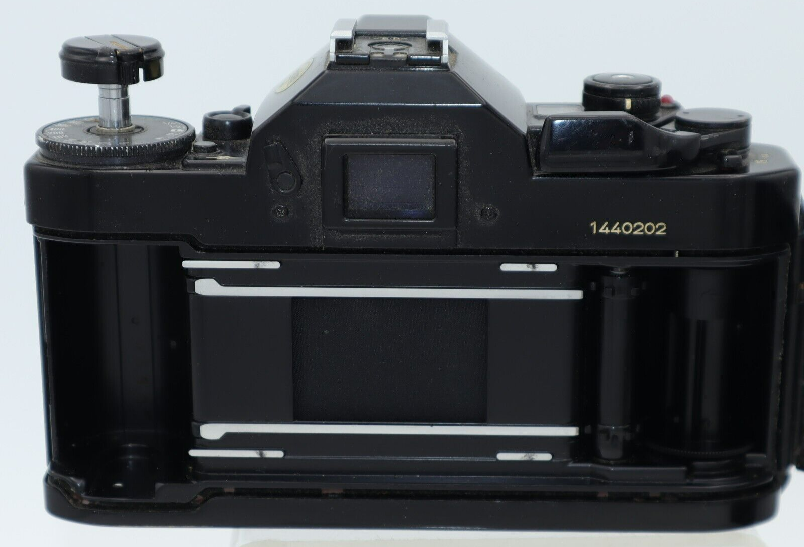 Lot of Two Vintage Canon SLR Film Cameras, A1 & EF, Bodies Only