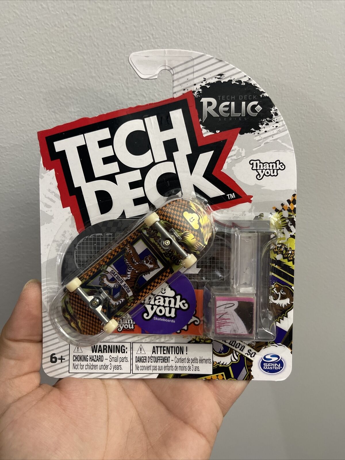 Skate De Dedo Tech Deck Relic Series Profissional + Adesivos - Escorrega o  Preço