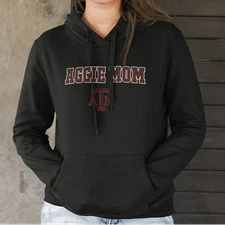 IYVM NCAA Texas A&M Aggies Mom Pull-over Hoodie Gift for Mom