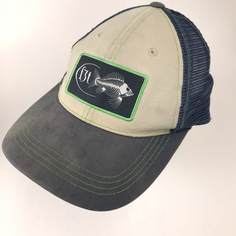 Costa Del Mar f3t Fish Bones Patch Hat