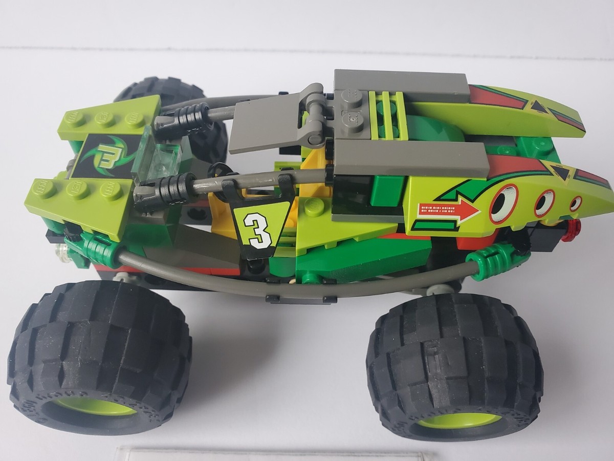 RETIRED LEGO Racers Jungle Monster - 8356 COMPLETE - Loose (READ