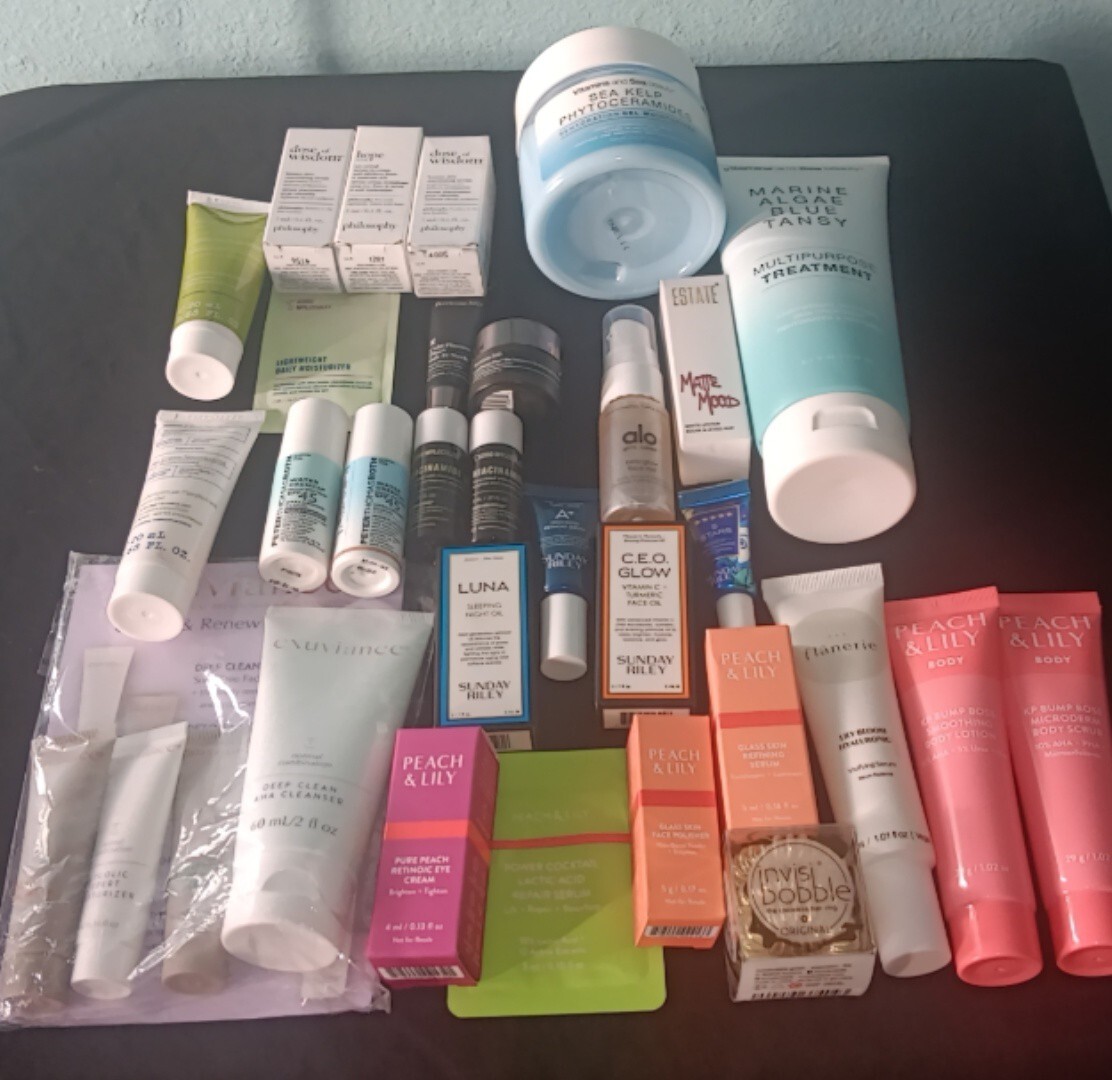 HUGE 40+ Piece Ulta Beauty Mixed Skincare Lot FULL + DELUXE TRAVEL SIZES