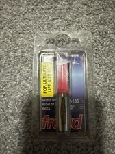 Freud 12-136 5/8" Double Flute Straight Bit (Carbide Height 1")