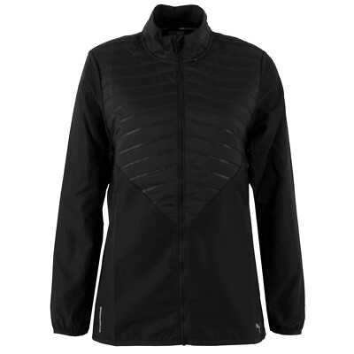 PUMA Damen Laufjacke 519718-01 Run Fav Puffer Jacket Schwarz / S / Jacke