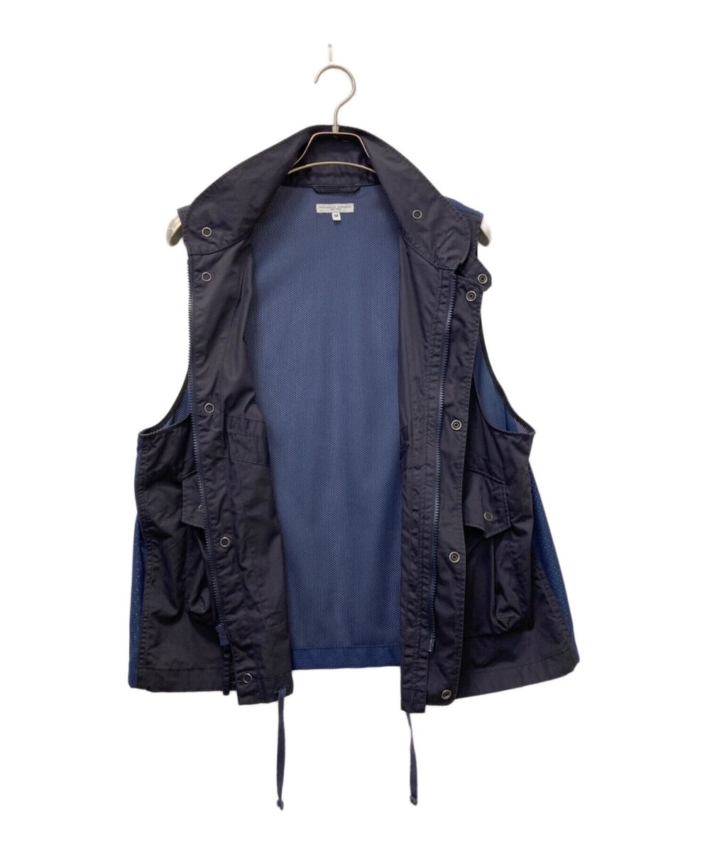 Engineered Garments men's Cotton Field Vest Size M Navy Engineered Garments men's Cotton Field Vest Size M Navy