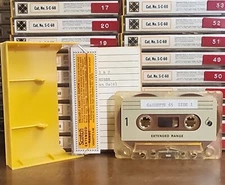 Lot of five (5) Scotch S-C-60 Extended Range cassette tapes