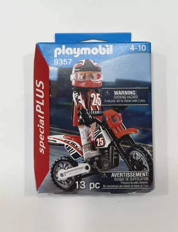 PLAYMOBIL Motocross Driver (Special PLUS) (9357) (NISB)