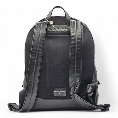 Bally Striped Harper Backpack - Leather - Black | eBay Bally Striped Harper Backpack - Leather - Black | eBay