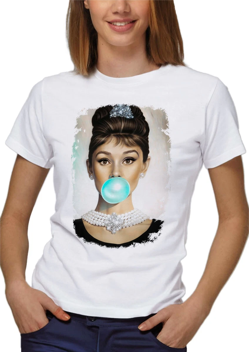 Maglietta audrey top hepburn